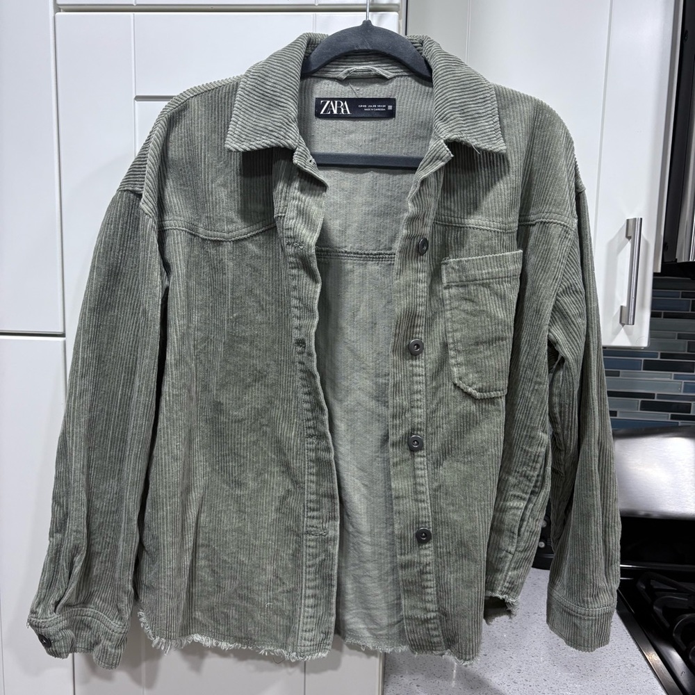 Zara corduroy overshirt - Picture 3 of 7